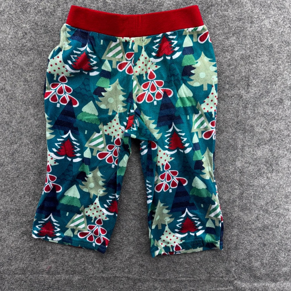 Matilda Jane Boys Christmas Tree Pajama Set Size 4 Blue Stripe Red Green Holiday - Picture 11 of 13